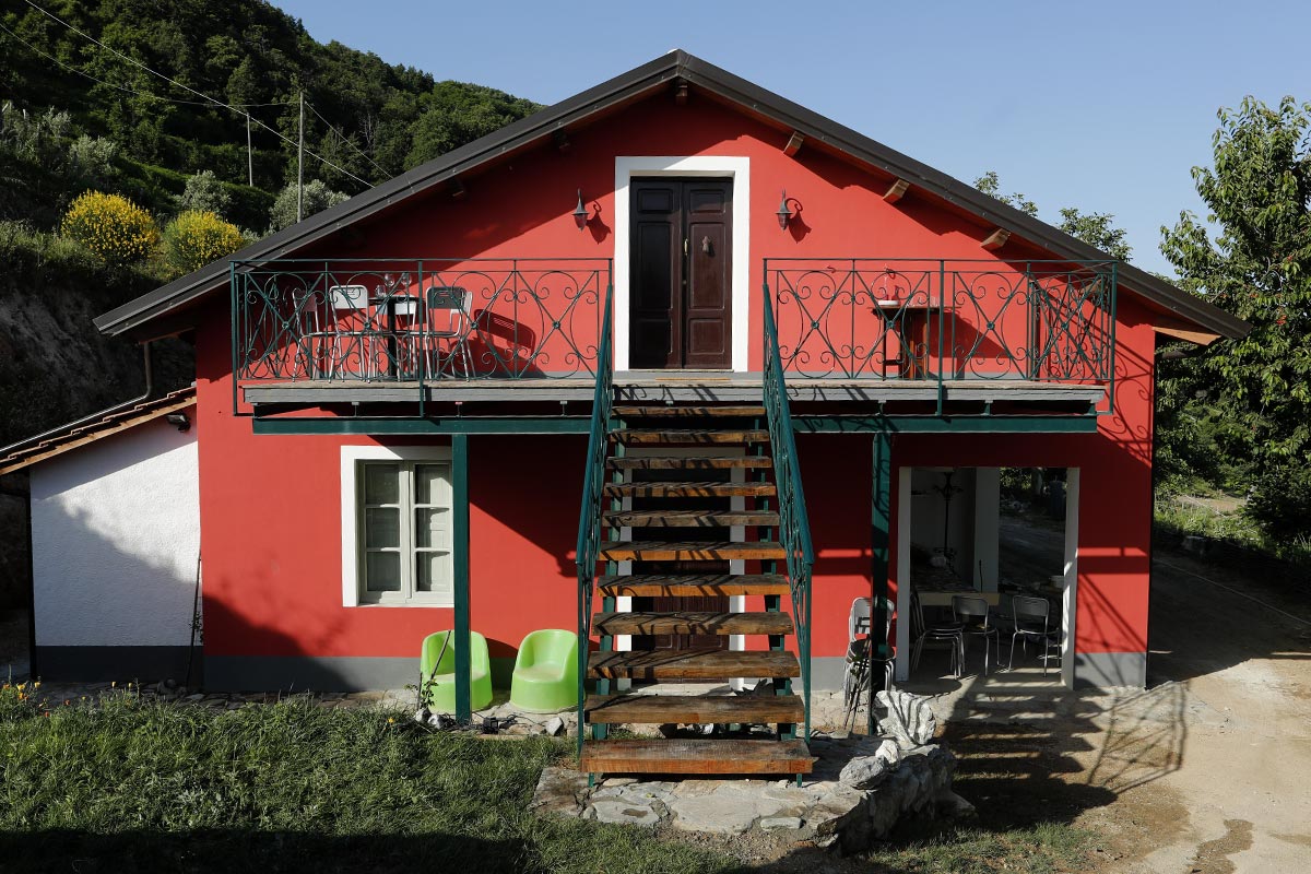 camera e colazione - vista frontale